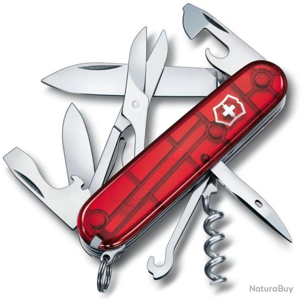 Climber - Victorinox Rouge Transparent