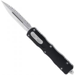 Dirac D/E Stonewash Full Serrated - Microtech