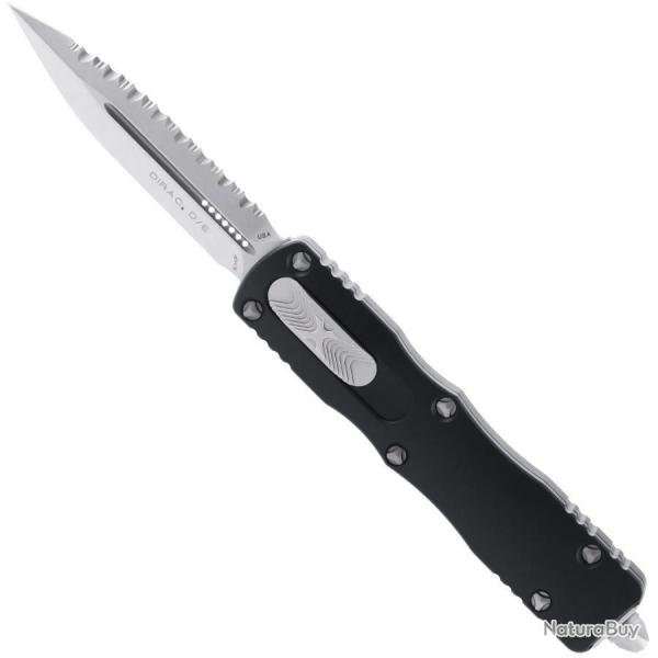 Dirac D/E Stonewash Full Serrated - Microtech