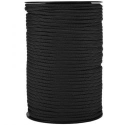 Paracorde 550 au mètre Noir