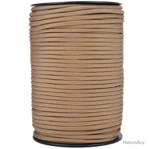 Paracorde 550 au mtre Tan