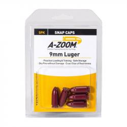 Cartouches de Manipulation x5 Cal. 9x19 - Snap Caps A-Zoom