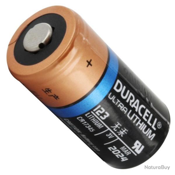 Pile CR123 3V Ultra Lithium - Duracell