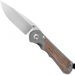 Small Inkosi Natural Micarta Canvas Inlay - Chris Reeve Magnacut