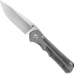 Large Inkosi Micarta Black Inlay - CHRIS REEVE