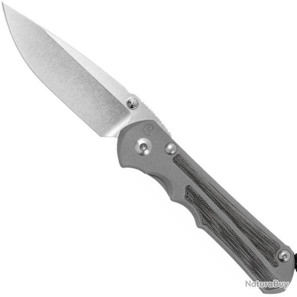 Large Inkosi Micarta Black Inlay - CHRIS REEVE