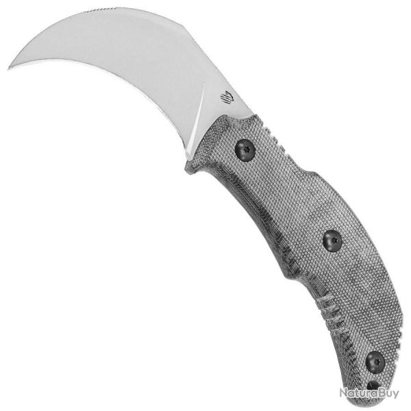 Primal Stonewash Black Micarta - Bastinelli Crations