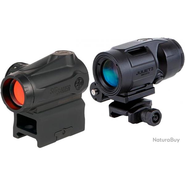 Combo Point Rouge Romeo MSR Gen 2 + Magnifier Juliet 3 Micro - Sig Sauer