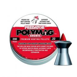 Plombs Polymag Predator Shorts 15,89gr cal 5,5 mm (.22) Boite de 200