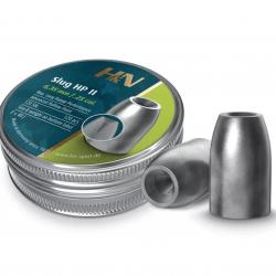 Plombs H&N Slug HP II .250 36 gr cal 6,35 mm - Boite de 120