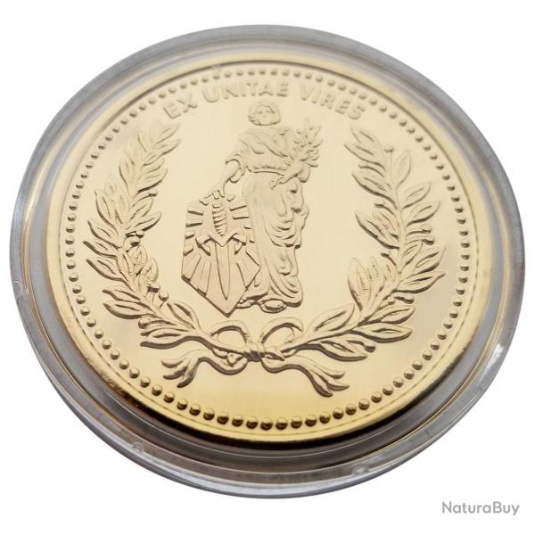 Continental Coin 24K Gold Embellished - Microtech