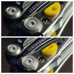 Poussoir Ergonomique "Thumb Tabs" pour Leatherman Skeletool, CX, KB, KBX - EDCmods Orange (8)