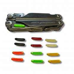 Poussoir Ergonomique "Thumb Tabs Tritium Design" pour Leatherman Surge - EDCmods Noir (2)