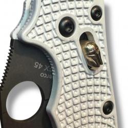 Ball Cage Laiton MANDALORIAN pour Spyderco Manix 2 - EDCMods