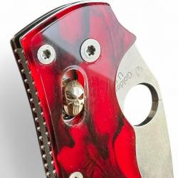 Ball Cage Laiton PUNISHER pour Spyderco Manix 2 - EDCMods