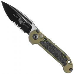 LUDT S/E Gen III OD Green Partial Serrated - Microtech