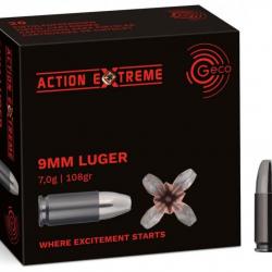 Munitions GECO ACTION EXTEME cal.9x19 /20