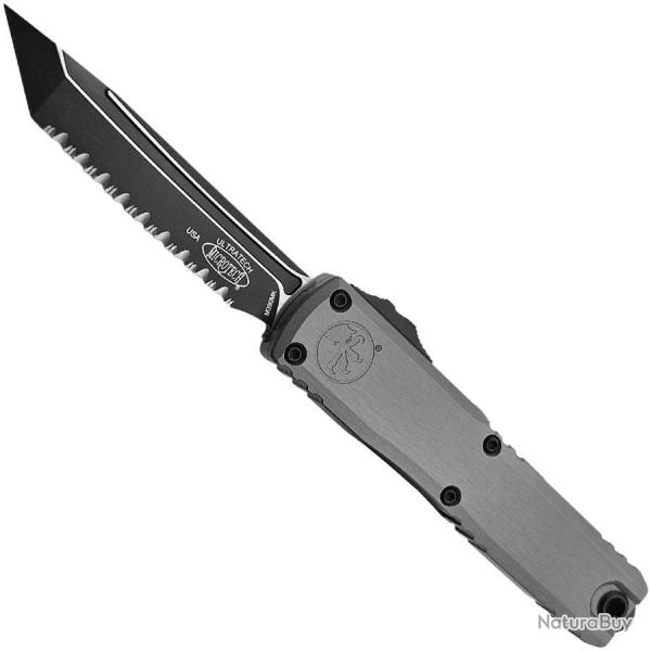 Ultratech Gen III ZBP T/E Full Serrated Natural Clear - Microtech Knives