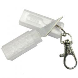 USB Noneya Keychain Knife Clear - Bastinelli Créations