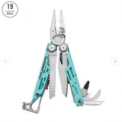 Pince Multifonctions - Signal Aqua Silver - Leatherman