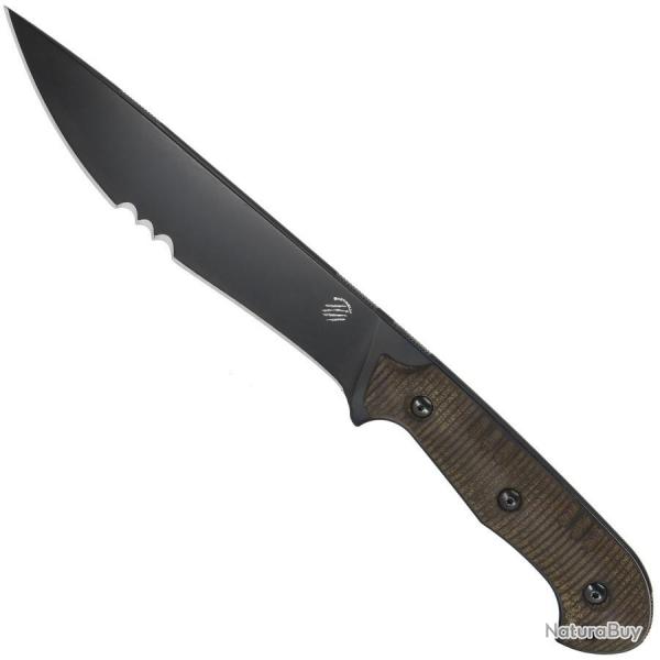 Silence Extra Micarta Canvas - Bastinelli Crations