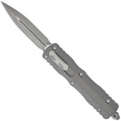 Dirac Delta D/E Natural Clear Apocalyptic Standard - Microtech Knives