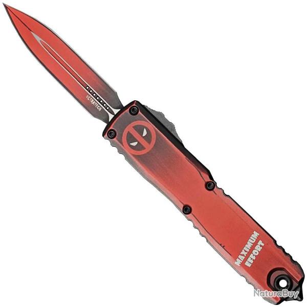 Ultratech ZBP D/E Deadpool Signature Series - Microtech Knives
