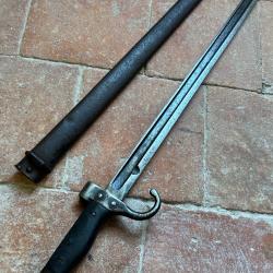Baïonnette française Berthier 1892 2eme type - WW1 (2)