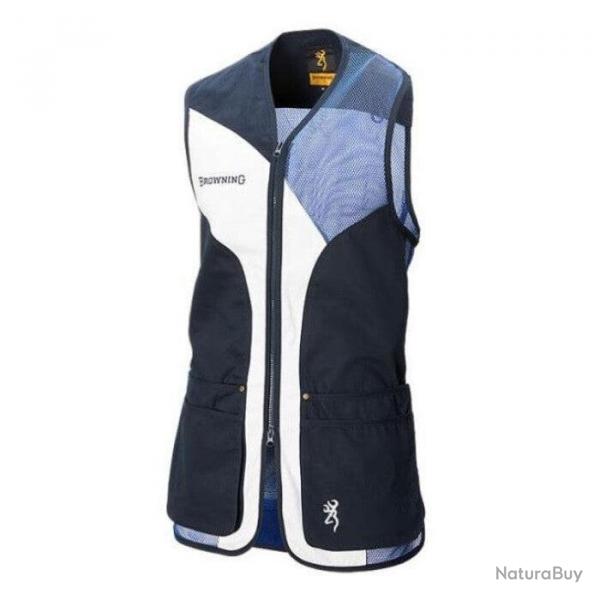 Wahoo ! Gilet de tir Browning Sporter Bleu