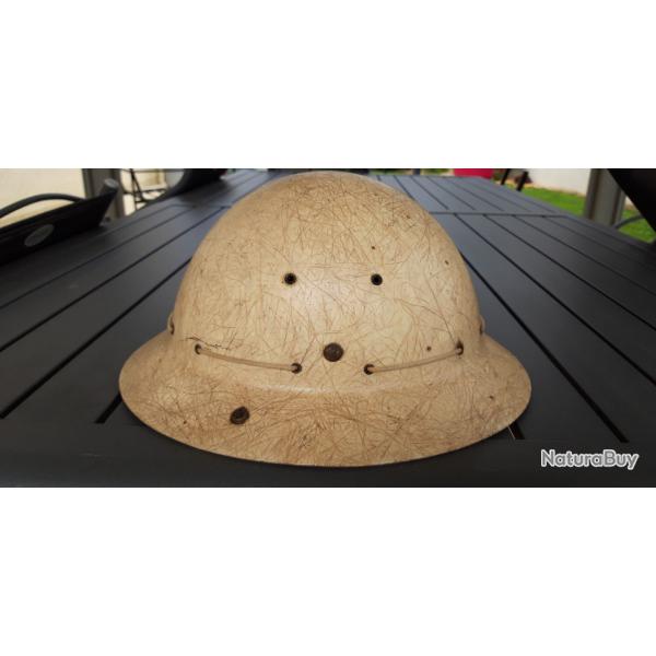 CASQUE VINTAGE ANCIEN DEFENSE PASSIVE OU CIVILE MANOVER France