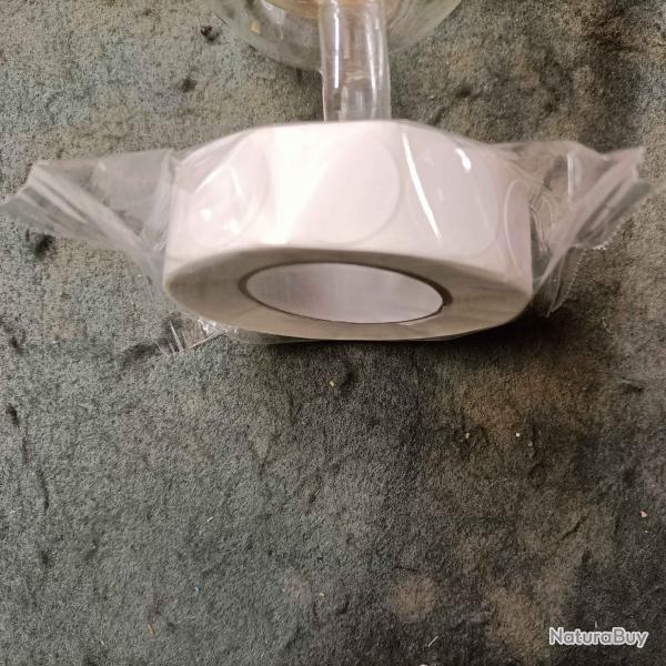 Gomette blanche 19 mm