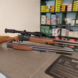 Carabine Brno ZH304 7x57R - 12/70 avec conversion 12/70-12/70