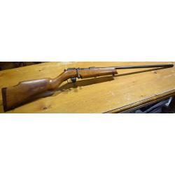 carabine a verrou monocoup manuarm, 14mm, crosse bois, occasion