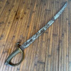 SABRE BRIQUET NAPOLÉONIEN AN lX GARDE ROYAL