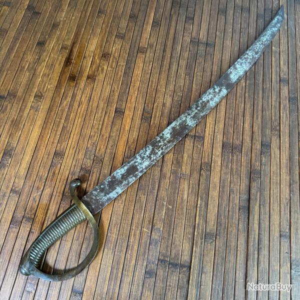 SABRE BRIQUET NAPOLONIEN AN lX GARDE ROYAL