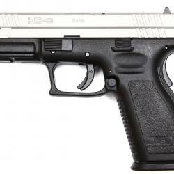HS PRODUKT - Pistolet HS9 STANDARD 4" Inox / noir - Cal. 9x19 - PROMOTIONB