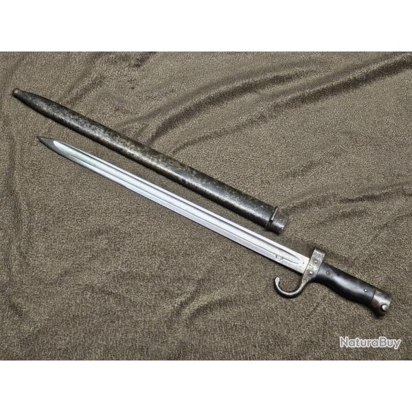 Baionnette de mousqueton Berthier plaquettes en bonite ( 2 )