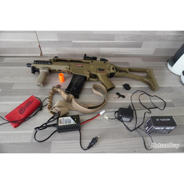 Réplique AEG - G36C Saigo Defense TAN
