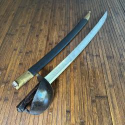 BEAU SABRE FRANÇAIS D'ABORDAGE DE MARINE 1833 MANUFACTURE ROYALE DE CHATELLERAULT