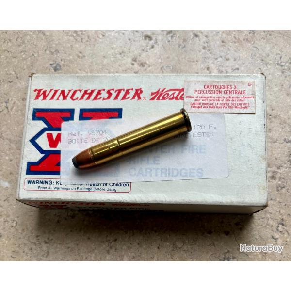 MUNITIONS CALIBRE 38-55 WINCHESTER WESTERN 255 GR SOFT POINT