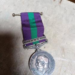 Médaille britannique du service général George V 1918-1962