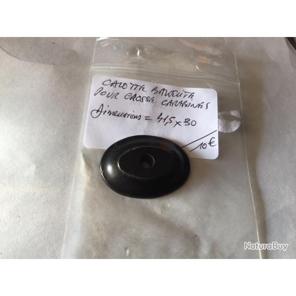VENDU PAR LE-CUIRASSIER CALOTTE BAKLITE POUR CARABINE OU FUSIL