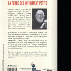 abbé pierre la force des infiniment petits