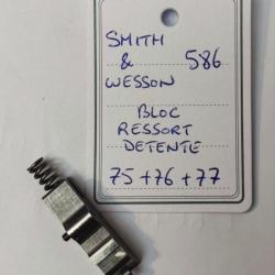 PIÈCE SMITH & WESSON MOD 586 - L FRAME - BLOC RESSORT DETENTE