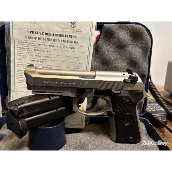 Beretta M9A1 92FS Compact Inox 9x19