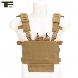 Harnais de poitrine Rig Modulaire (Couleur Coyote)