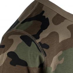Tee shirt Heavy Duty - coton biologique (Couleur Camouflage Woodland, Taille S)