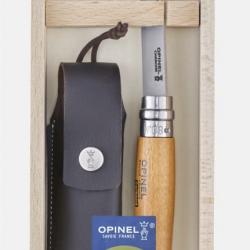 COFFRET COUTEAU FERMANT CARBONE OPINEL N°8
