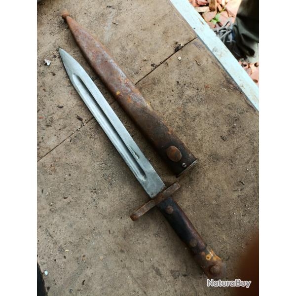 Baonnette mauser turc