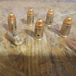 Munitions 455 webley X 6 cuivré